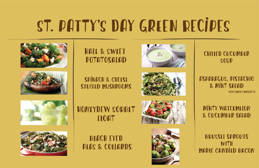 For St. Patty's Day Make your own Luck with These Green Recipes!